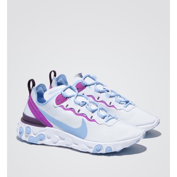 Nike React Element 55 Psychic Blue - Picture 3 of 8